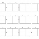台割り表を作るコツ！パンフレット作成の準備について